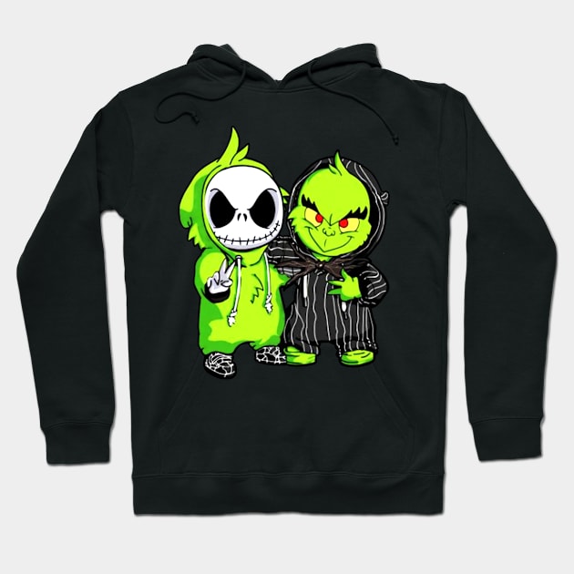 Baby Jack Skellington and Grinch Baby Jack Skellington And